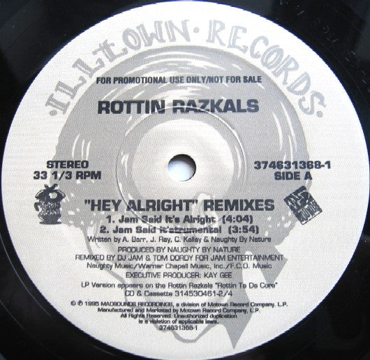 Rottin Razkals – Hey Alright Remixes