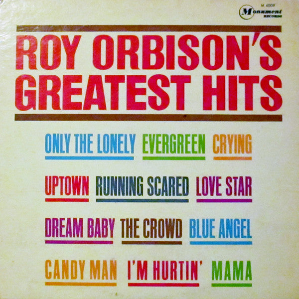 Roy Orbison – Roy Orbison's Greatest Hits