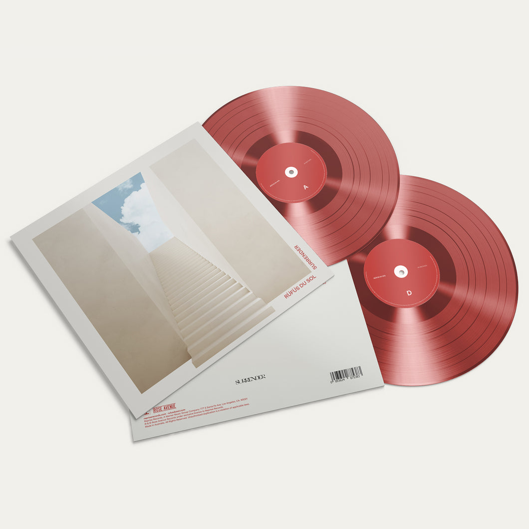 Rufus Du Sol Surrender 2LP (red vinyl) Vinyl