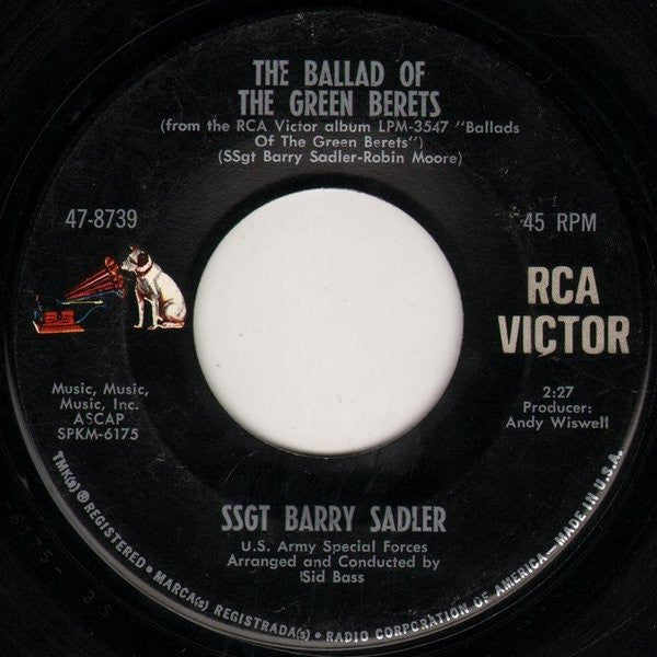 SSGT Barry Sadler – The Ballad Of The Green Berets (Copy)