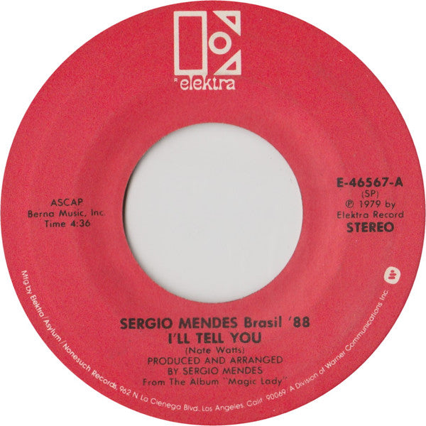 Sergio Mendes Brazil '88 – I'll Tell You