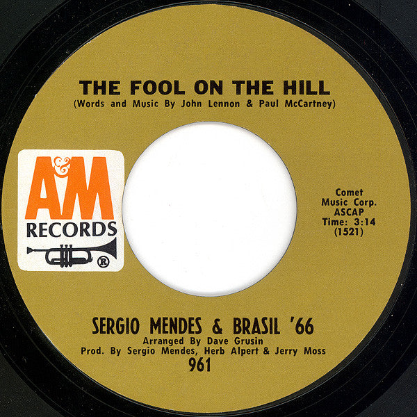 Sergio Mendes & Brasil '66 – The Fool On The Hill / So Many Stars