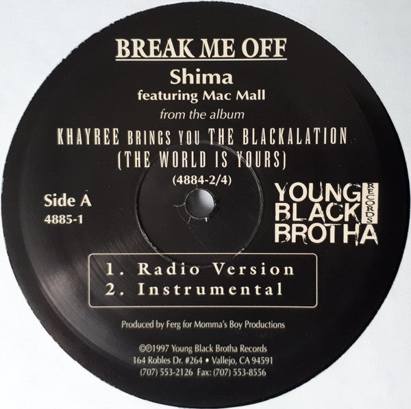 Shima – Break Me Off