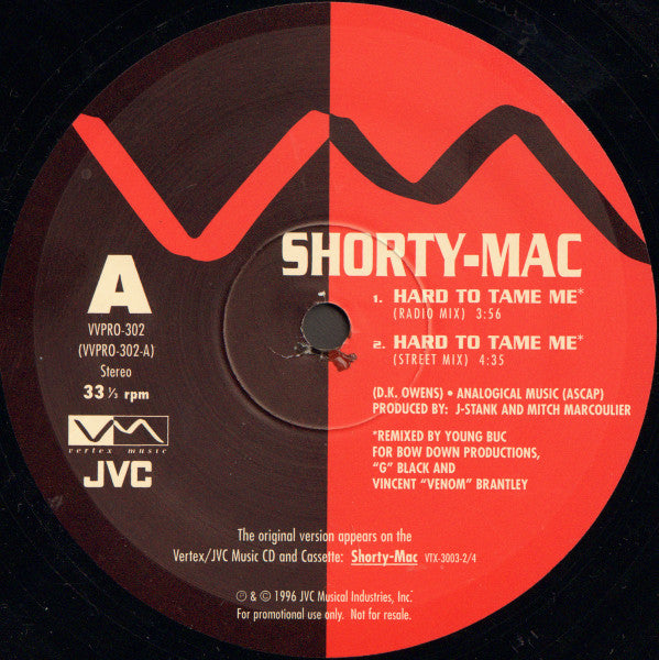 Shorty-Mac – Hard To Tame Me