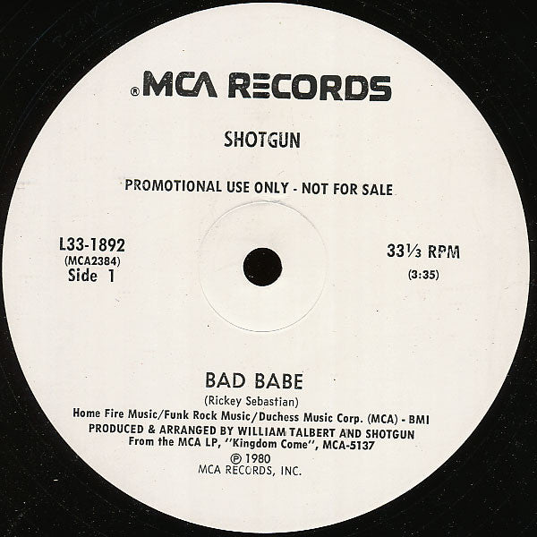 Shotgun – Bad Babe