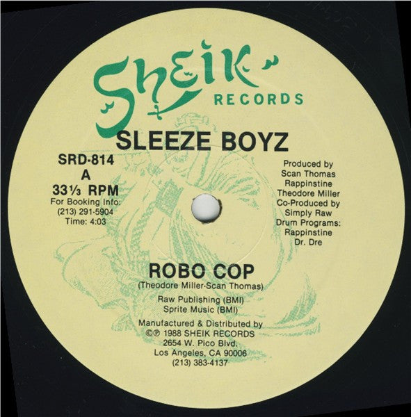 Sleeze Boyz – Robo Cop