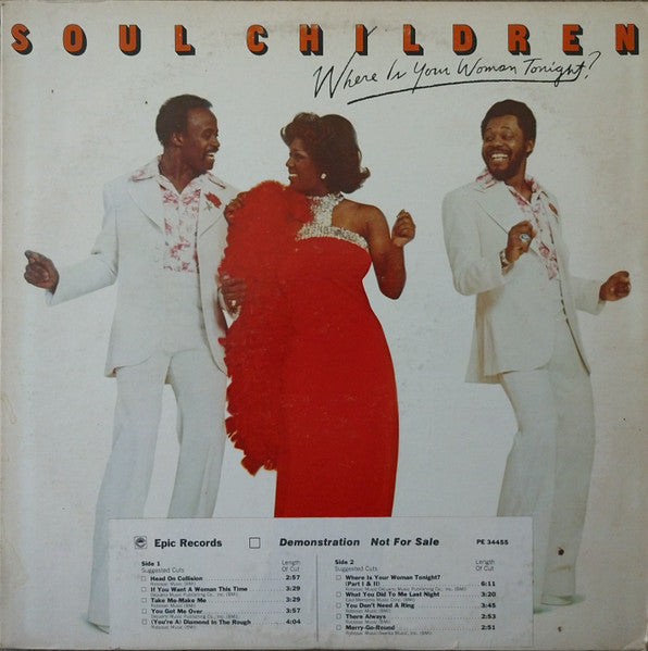 Soul Children – Where Is Your Woman Tonight?