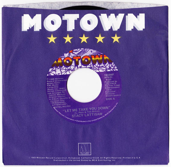 Stacy Lattisaw – Let Me Take You Down