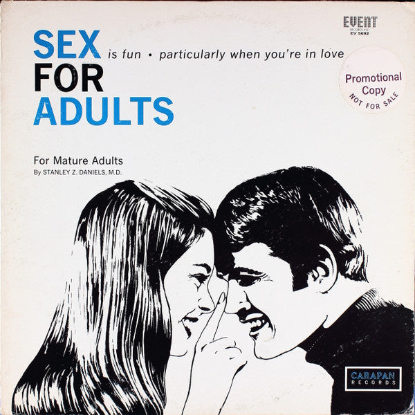 Stanley Z. Daniels, M.D. ‎– Sex For Adults (DISCOGS)