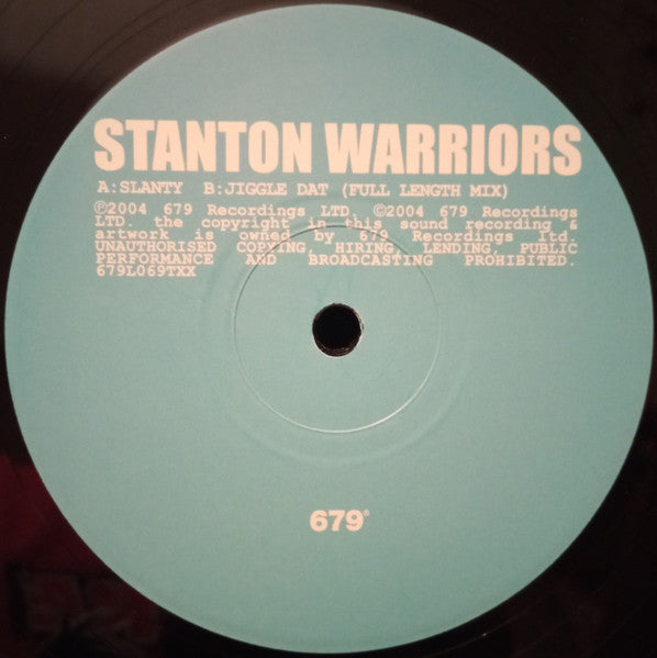 Stanton Warriors – Slanty / Jiggle Dat (SD)