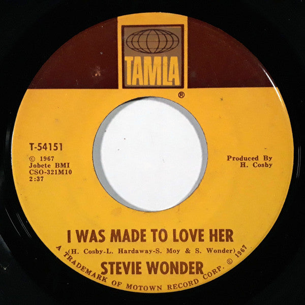 Stevie Wonder – I Was Made To Love Her