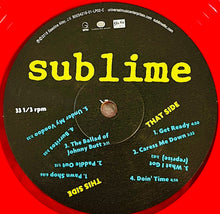 Load image into Gallery viewer, Sublime Album, Limited Edition, Reissue, Remastered, Stereo, Gatefold Red &amp; Yellow Vinyl
