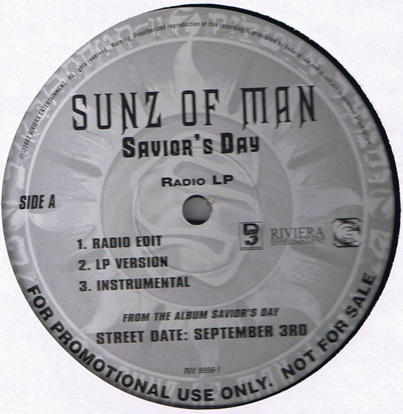 Sunz Of Man – Savior's Day