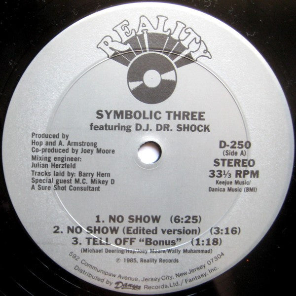 Symbolic Three – No Show