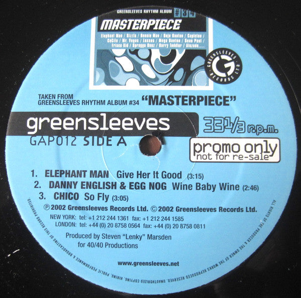 Greensleeves Rhythm Album #34 
