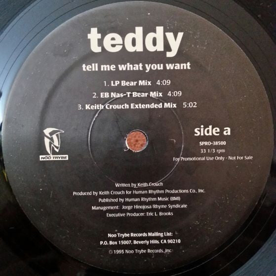 Teddy – Tell Me What You Want