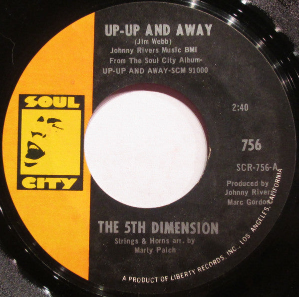 The 5th Dimension – Up-Up And Away