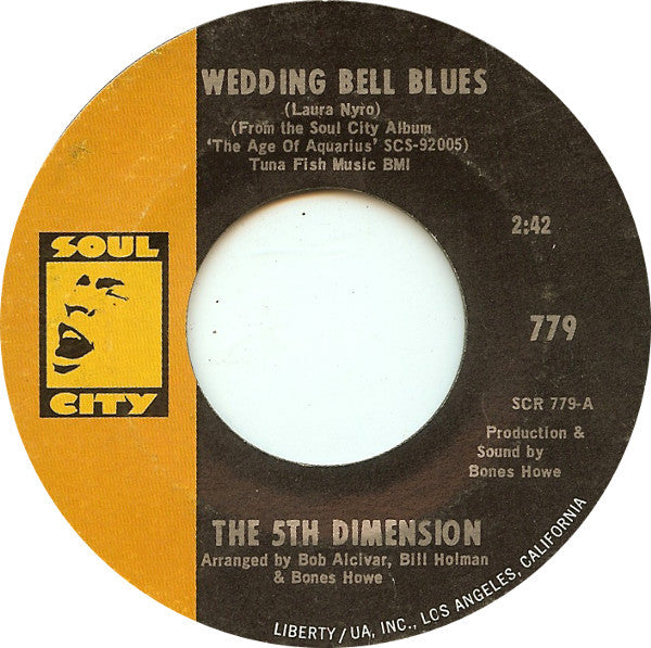 The 5th Dimension – Wedding Bell Blues