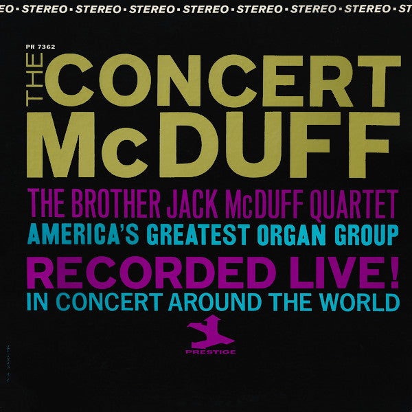 The Brother Jack McDuff Quartet – The Concert McDuff