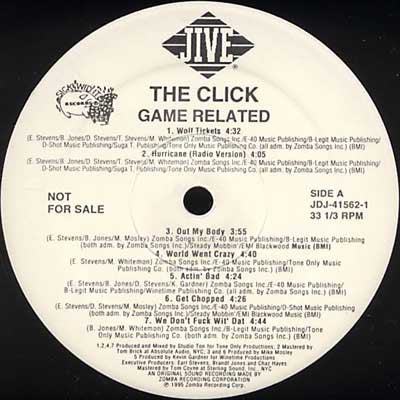 The Click ‎– Game Related (DISCOGS)