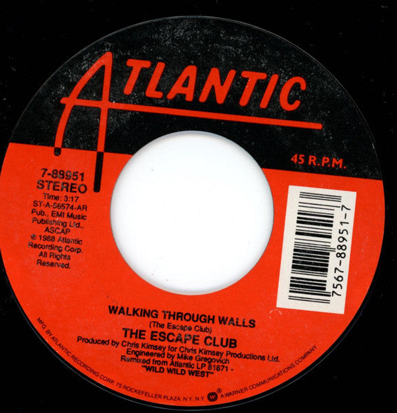 The Escape Club – Walking Through Walls