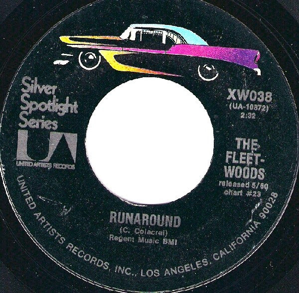 The Fleetwoods – Come Softly To Me / Runaround