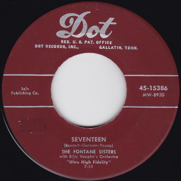 The Fontane Sisters – Seventeen