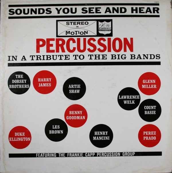 The Frankie Capp Percussion Group ‎– Percussion In A Tribute To The Big Bands