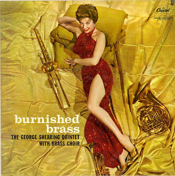 The George Shearing Quintet With Brass Choir – Burnished Brass (DTRM)