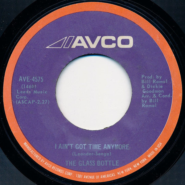 The Glass Bottle – I Ain't Got Time Anymore