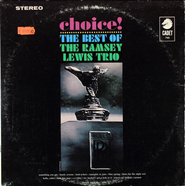 The Ramsey Lewis Trio – Choice!: