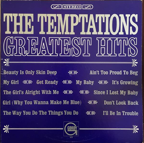 The Temptations ‎– The Temptations Greatest Hits (DISCOGS)