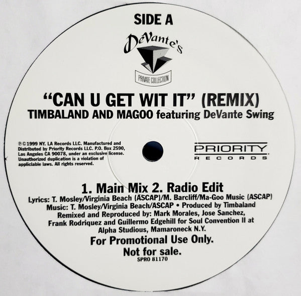 Timbaland & Magoo – Can U Get Wit It (Remix)