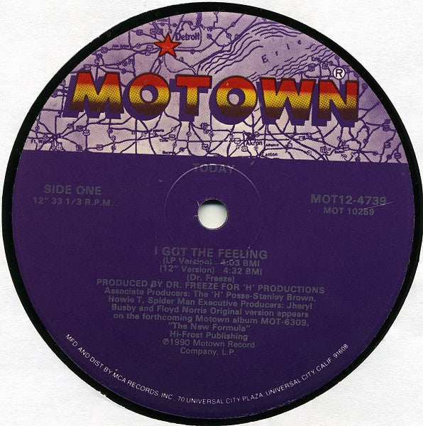 Today – I Got The Feeling