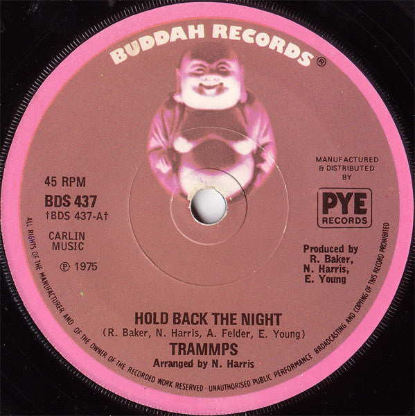 Trammps – Hold Back The Night