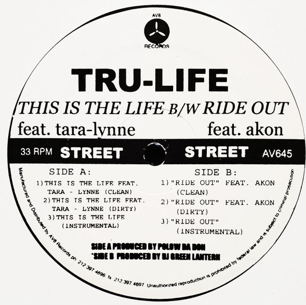 Tru-Life – This Is The Life