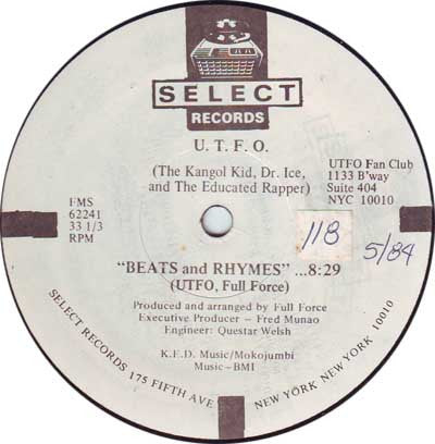U.T.F.O. – Beats And Rhymes