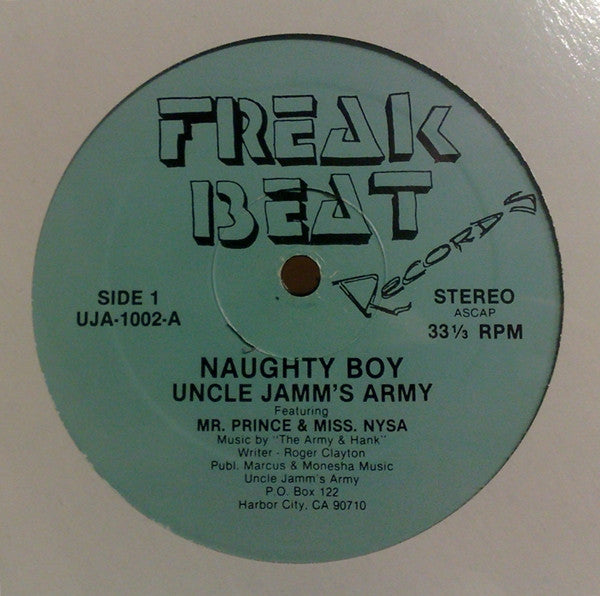 Uncle Jamm's Army ‎– Naughty Boy 12
