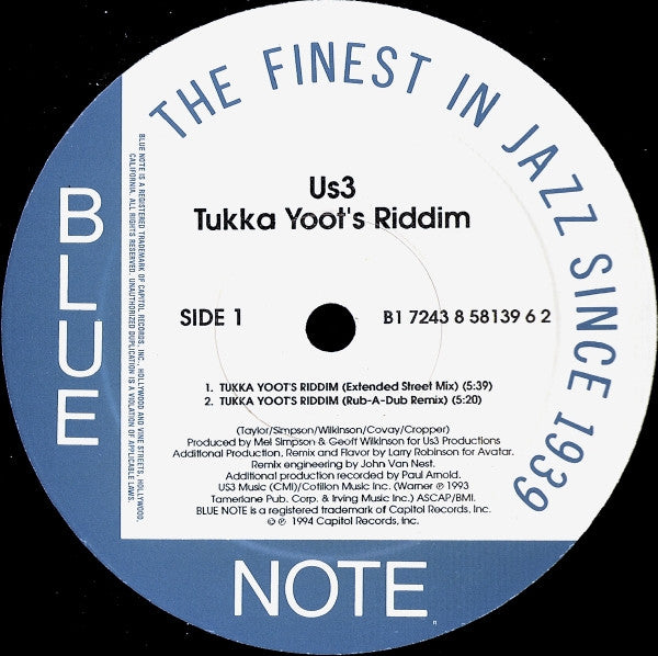 Us3 – Tukka Yoot's Riddim