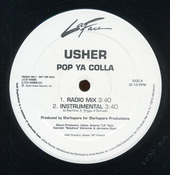 Usher – Pop Ya Colla