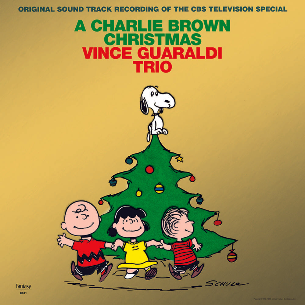 Vince Guaraldi Trio A Charlie Brown Christmas (2022 Gold Foil Edition) Vinyl