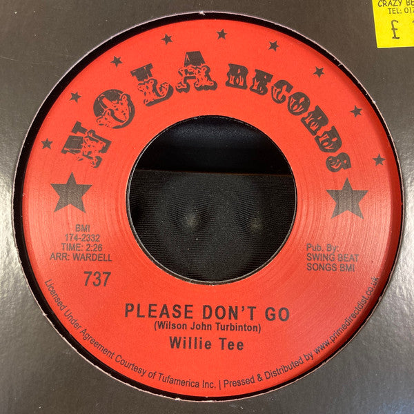 Willie Tee – Please Don't Go / My Heart Remembers