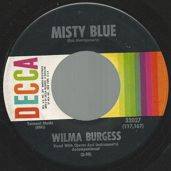 Wilma Burgess – Misty Blue