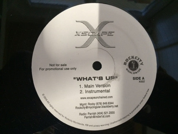 Xscape - Whats up (Discogs)