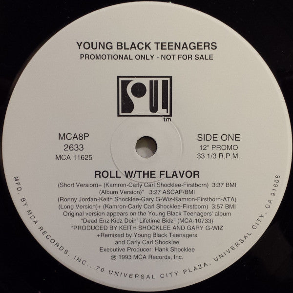 Young Black Teenagers – Roll W/The Flavor