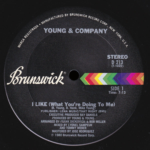 Young & Company – I Like (What You're Doing To Me)