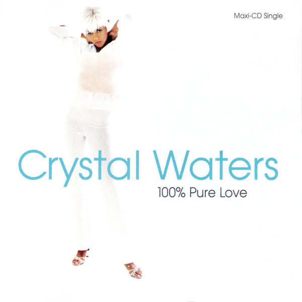 Crystal Waters- 100% Pure Love CD Maxi- Single (PLATURN)