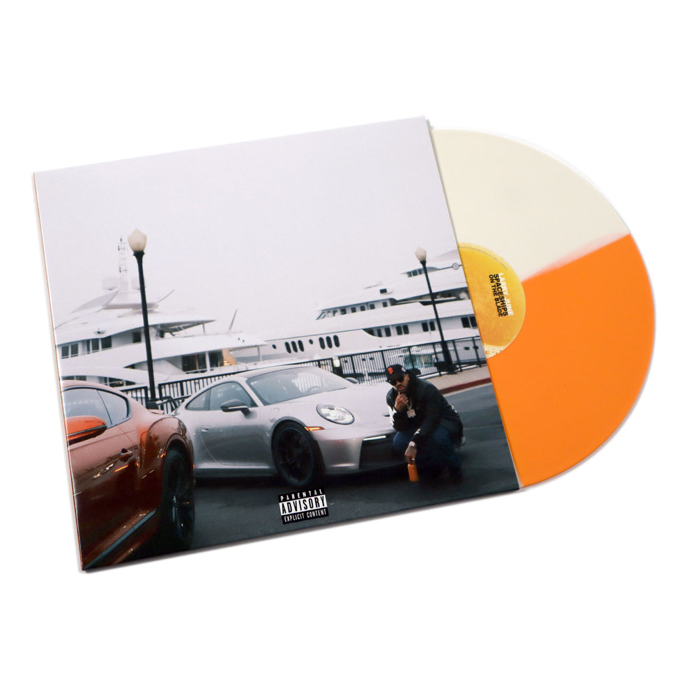 Larry June- Spaceship on Blade Orange & Cream Quad Color Vinyl