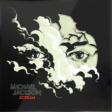Load image into Gallery viewer, Michael Jackson SCREAM (Glow in the dark and Translucent Blue w/ Luminous Splatter) Vinyl
