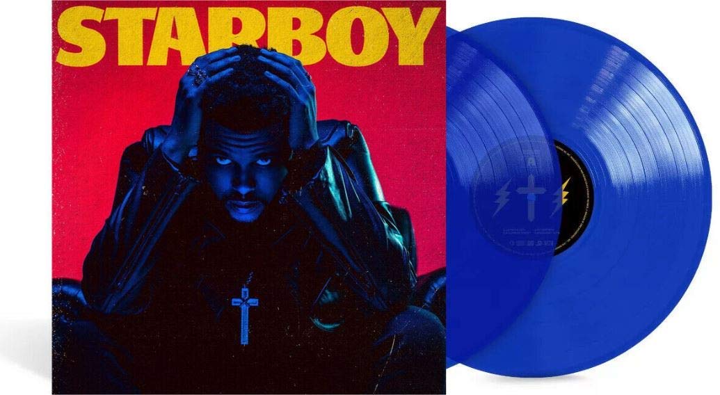 The Weeknd Starboy Blue VInyl [Explicit Content] (2 LP) Vinyl